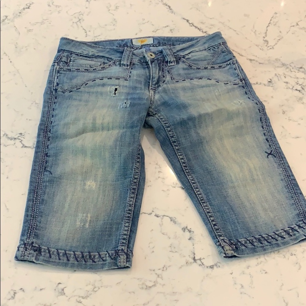 Anton denim jean shorts - size 25